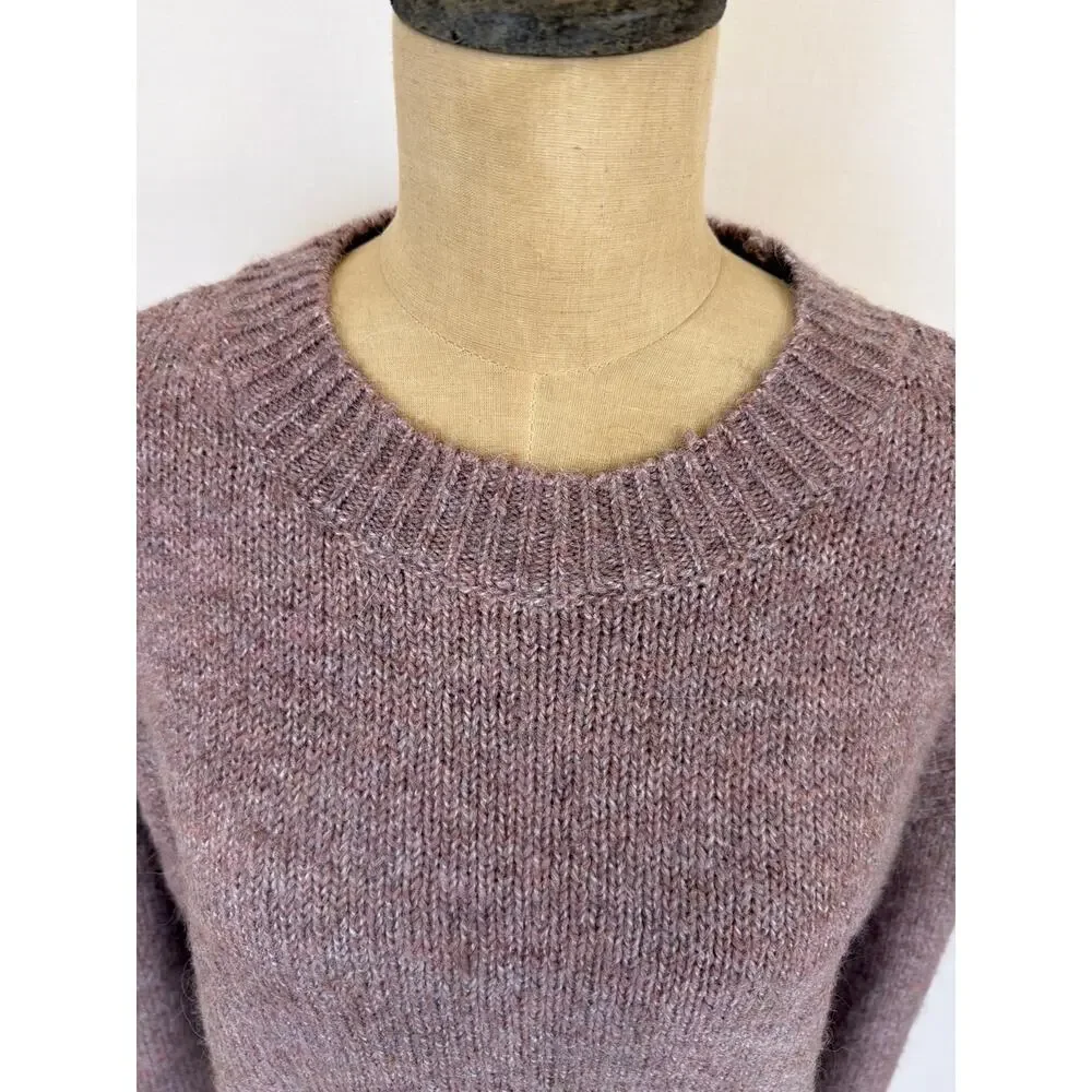 NWT Soya Concept Mauve Crew Neck Sweater Size XS #0434
